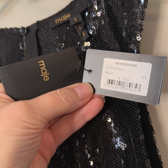 Maje Lichic Sequin Tank - Picture 7 of 9